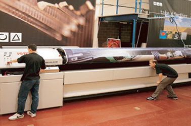 Image of Finesse Group wide format printer