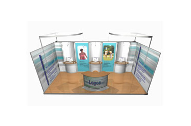 Image of Finesse Group modular exhibition stand design